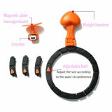 Smart Auto-Spinning Hula Hoop Lose Weight Exercise Detachable Portable LCD AU - 45-Degree Angle