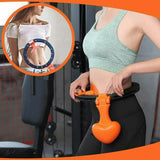 Smart Auto-Spinning Hula Hoop Lose Weight Exercise Detachable Portable LCD AU - Low Angle