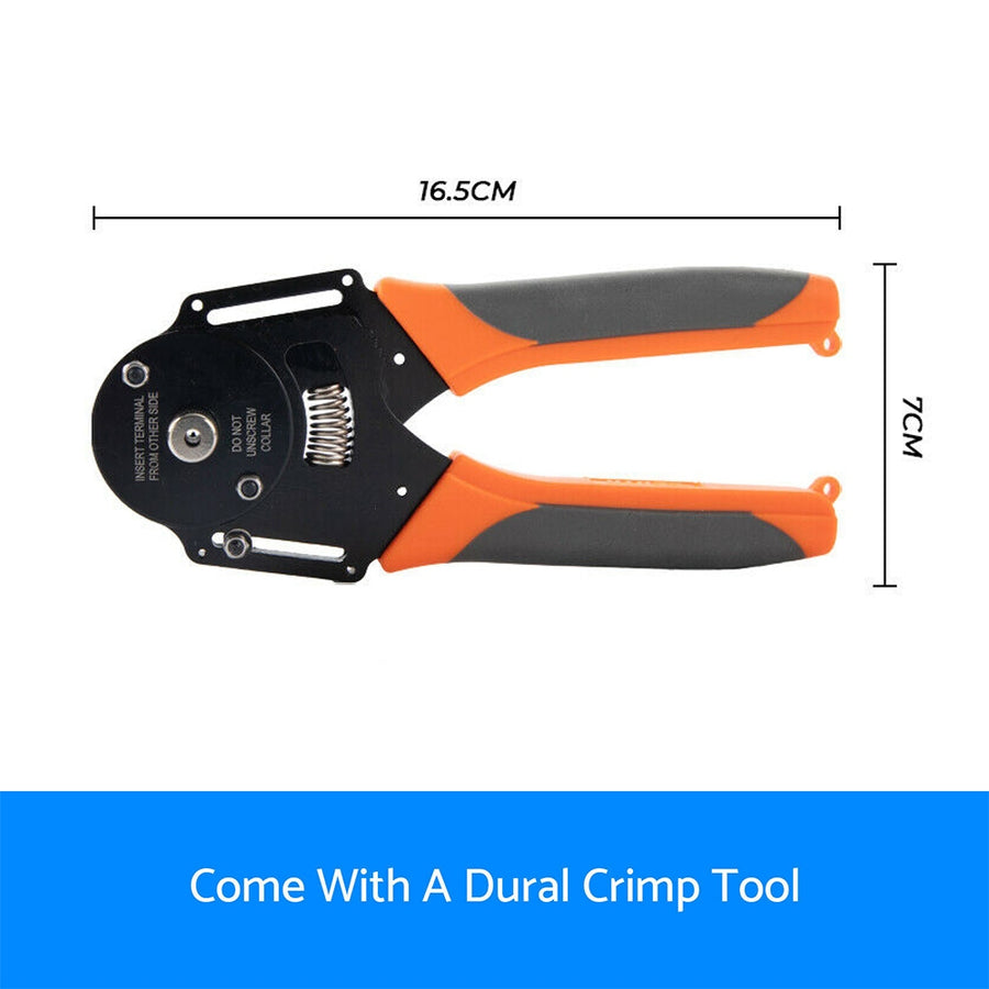600PCS Deutsch DT Connector Plug Kit With Genuine Deutsch Crimp Tool Auto Marine, image 2