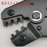 Assorted Waterproof Insulated Electrical Wiring Connectors Crimp Terminals Plier - Front View