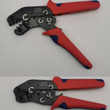 Assorted Waterproof Insulated Electrical Wiring Connectors Crimp Terminals Plier - Rear View