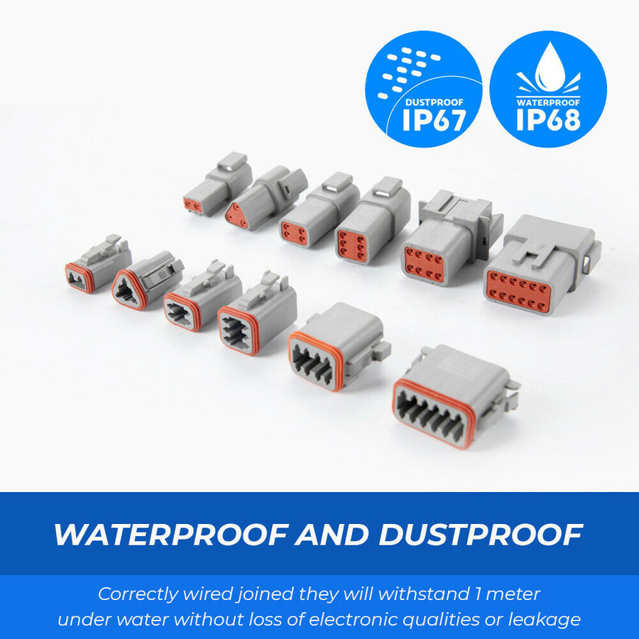 1000PCS Deutsch DT Connector Plug Kit With Genuine Deutsch Crimp Tool Auto Marine, image 7