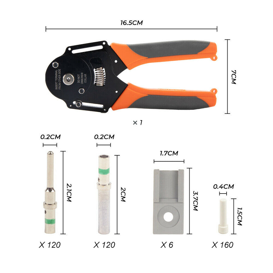 1000PCS Deutsch DT Connector Plug Kit With Genuine Deutsch Crimp Tool Auto Marine, image 8