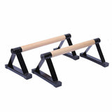 1 Pair Parallettes Set Push-up Parallel Bar Stretch Double Rod Stand Fitness - Close-Up Angle