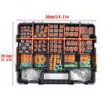 AU 1000 PCS Deutsch DT Connector Kit 14-16AWG Stamped Contacts 1100PCS UPGRADE - Side View