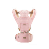 Adjustable Ergonomic Infant Baby Carrier With Hip Seat Stool Wrap Sling Backpack - Close-Up Angle