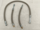 New 125ml Motorcycle Oil Cooler Cooling Radiator Kit For Honda CB CG 100CC-250CC - Close-Up Angle