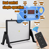 Chick Brooder Heating Plate Chicken Coop Heater Dual-Sided Duck Poultry Brooder - Top-Down View