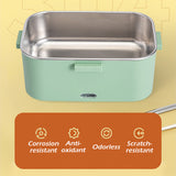 75W Electric Lunch Box Food Warmer Heater 1.8L Portable Leak Proof Car Home AU - Top-Down View