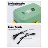 75W Electric Lunch Box Food Warmer Heater 1.8L Portable Leak Proof Car Home AU - 45-Degree Angle