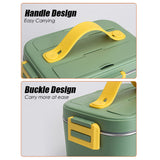 75W Electric Lunch Box Food Warmer Heater 1.8L Portable Leak Proof Car Home AU - Low Angle