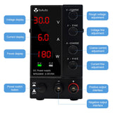 30V 6A DC Bench Power Supply Precision Variable 4 Digital Adjustable Lab Test AU - Front View
