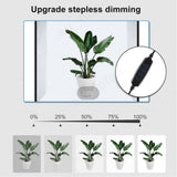 25CM Portable Photo Studio LED Light Tent Bar Cube Soft Box Room Photography - Top-Down View