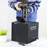 40CM Portable Photo Studio LED Light Tent Bar Cube Soft Box Room Photography - Side View