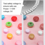 40CM Portable Photo Studio LED Light Tent Bar Cube Soft Box Room Photography - Top-Down View