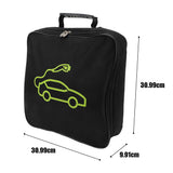 32A/3Phase 22kW 5Meter EV Power Type 2 to Type 2 Charging Cable with Storage Bag - Side View