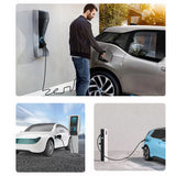 32A/3Phase 22kW 5Meter EV Power Type 2 to Type 2 Charging Cable with Storage Bag - Close-Up Angle