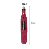 Electric Nail Drill Bits 12File Tool Kit Machine Acrylic Manicure Art Pen Shaper - 45-Degree Angle