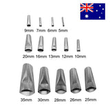17 Caulking Finisher Caulk Nozzle Applicator Sealant Finishing Scraper Tools - Front View