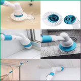 Electric Cordless Spin Scrubber Super Power Scrubber Turbo Scrub Clean Brush - Extra Image