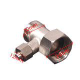 Toilet Bidet Seat Hygiene Water Wash Clean Unisex Easy Attachment Dual Nozzles - Rear View