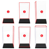 15x15x25CM Acrylic Display Case Action Figure Box Dustproof Model Collections - Low Angle