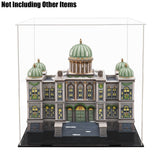 30x30x30CM Acrylic Display Case Dustproof Box Action Figure Model Car Collection - Top-Down View