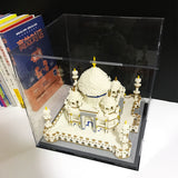 30x30x30CM Acrylic Display Case Dustproof Box Action Figure Model Car Collection - 45-Degree Angle