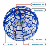 Flying Ball Flynova Pro Spinner Hand Mini Drone Helicopter Hover UFO Toys Gifts - Rear View