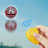 2pcs RED Flying Ball Mini Hand UFO Toys Drone Helicopter Hover Quadcopter Kids Toys Gifts - 45-Degree Angle