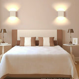 2PCS 12W LED Wall Light Waterproof Up Down Lamp Cube Sconce Yard Indoor Outdoor - 45-Degree Angle