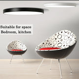 30CM LED Ceiling Light Modern Surface Mount Flush Panel Downlight Ultra-thin - Side View