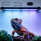 40cm Adjustable Reptile 5.0UVA UVB Lamps LED Light for Reptile Tanks Pet Lighting System - Low Angle