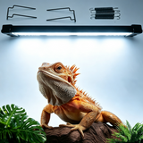 30cm Adjustable Reptile 10.0UVA UVB Lamps LED Light for Reptile Tanks Pet Lighting System - Rear View
