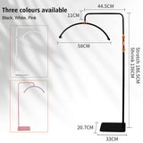 Beauty Half Moon Floor Fill Lamp LED Lash Light for Tattoo Salon Eyelash Makeup - Front View