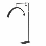Beauty Half Moon Floor Fill Lamp LED Lash Light for Tattoo Salon Eyelash Makeup - Top-Down View