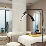 Beauty Half Moon Floor Fill Lamp LED Lash Light for Tattoo Salon Eyelash Makeup - 45-Degree Angle
