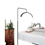 Beauty Half Moon Floor Fill Lamp LED Lash Light for Tattoo Salon Eyelash Makeup - Low Angle
