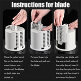Kitchen Vegetable Food Manual Rotary Drum Grater Chopper Slicer Fruit Cutter - Rear View