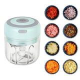 250ML Electric Garlic Food Chopper Vegetable Chopper Grinder Blender Crusher+100ML Cup - Extra Image