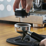Coffee Distributor & Tamper, Dual Head Coffee Leveler Fits for 53mm Breville - 45-Degree Angle