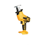 Yellow Cordless Electric Reciprocating Saw Cutter w+ Blades For Makita Battery - Front View