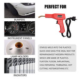 Plastic Welder Garage Tool Hot Staple Staplers Bumper Repair Welding Machine Kit - Top-Down View