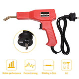 Plastic Welder Garage Tool Hot Staple Staplers Bumper Repair Welding Machine Kit - Rear View