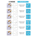 Plastic Welder Garage Tool Hot Staple Staplers Bumper Repair Welding Machine Kit - Close-Up Angle