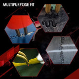 Plastic Welder Garage Tool Hot Staple Staplers Bumper Repair Welding Machine Kit - Low Angle