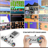 621-IN-1 Retro Classic Mini Handheld Game Console TV HDMI 2 Controller Gamepad - Close-Up Angle