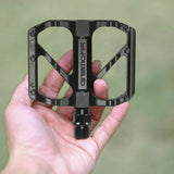 1 Pair Bicycle Pedal Mountain Road Bike Cycling Anti Slip Bearing Pedals - Extra Image