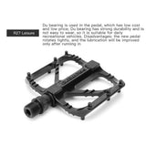 1 Pair Bicycle Pedal Mountain Road Bike Cycling Anti Slip Bearing Pedals - Side View
