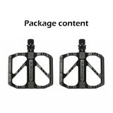 1 Pair Bicycle Pedal Mountain Road Bike Cycling Anti Slip Bearing Pedals - Close-Up Angle